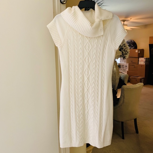 dressbarn Dresses & Skirts - Sweater dress in White